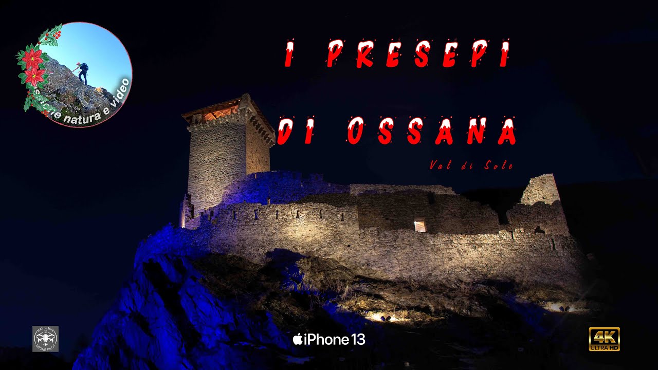 I PRESEPI DI OSSANA - Val di Sole - La magia del Natale in un piccolo borgo di montagna 🥰