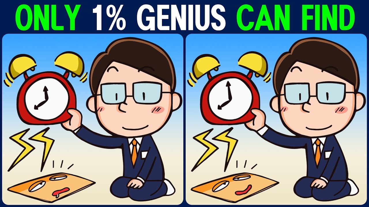 【Find the Difference】 If you find all of them, you are the top 1% concentration genius!