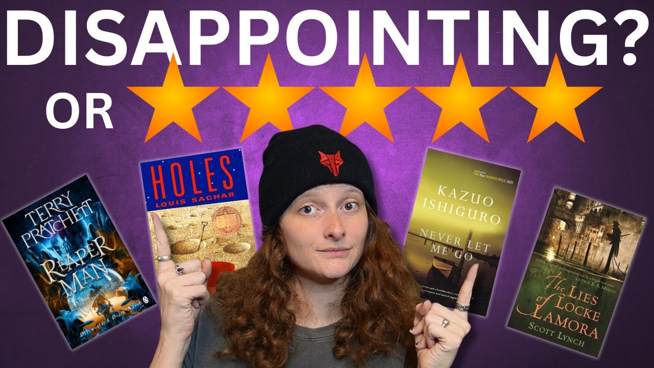 5-Star Reads vs. Total Letdowns This Month
