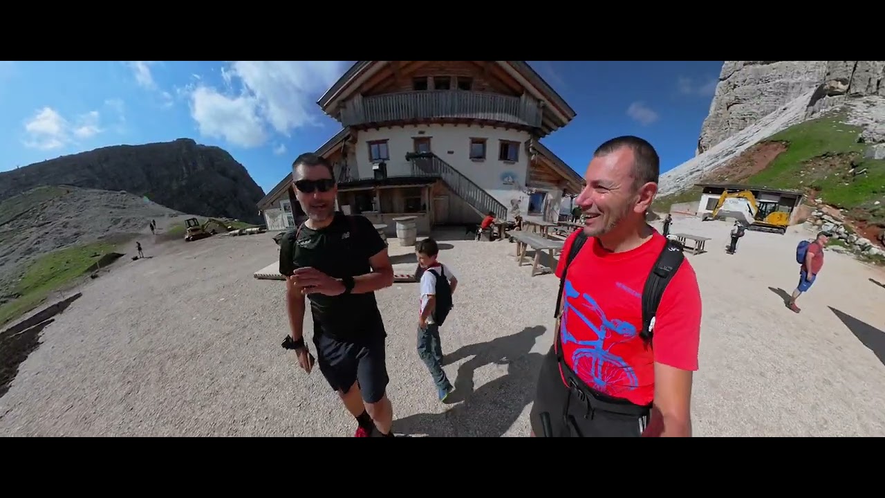 2025-06-22 trekking dal Passo Falzarego  al rifugio Nuvolau
