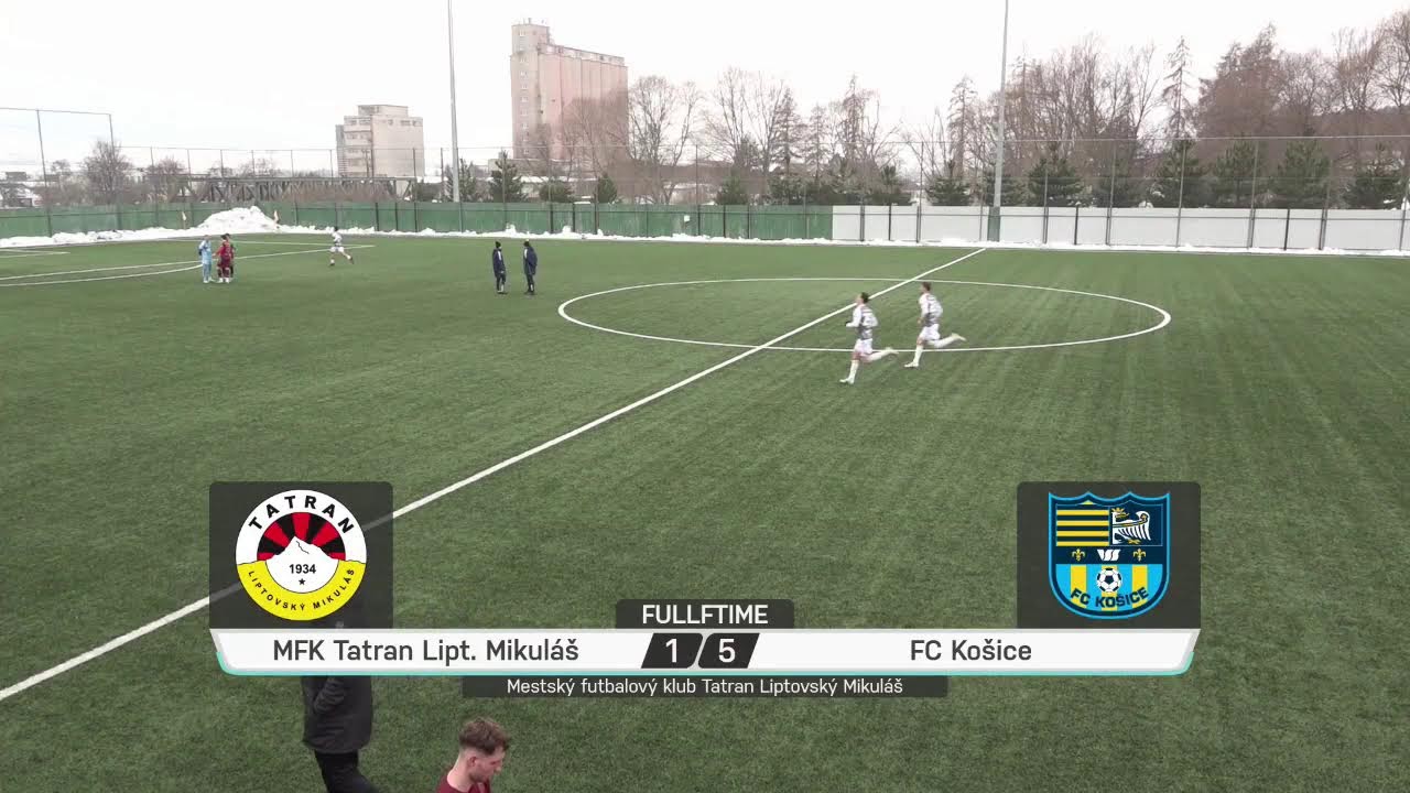 NAŽIVO | MFK Tatran Lipt. Mikuláš - FC Košice