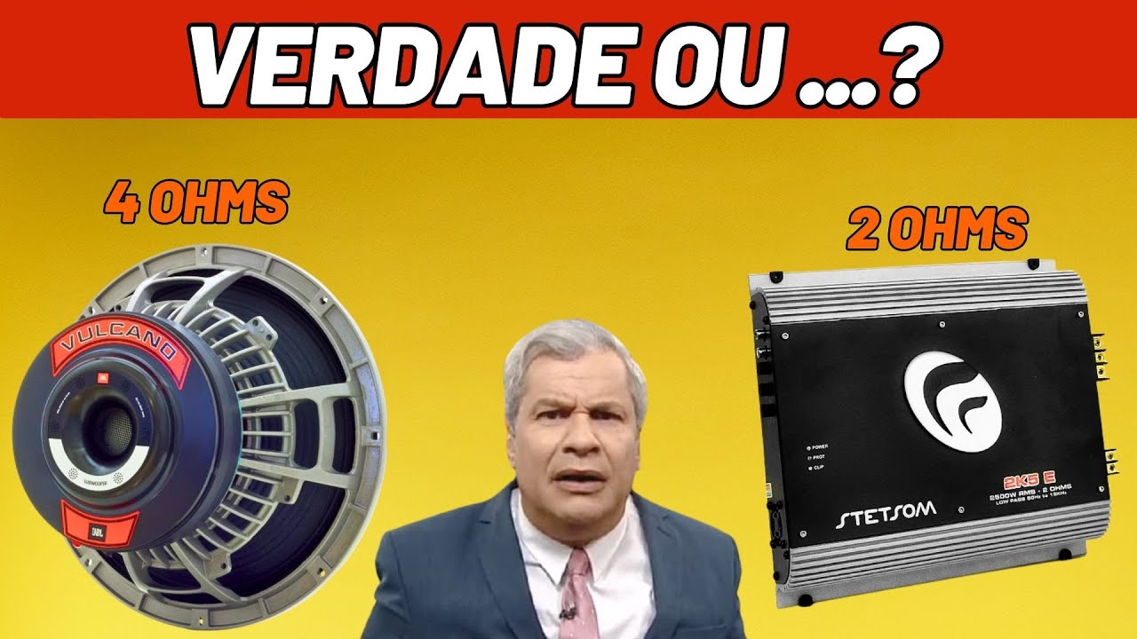 ⚠️Pode colocar um falante 4 ohms é um módulo de 2 ohms sem queimar? 