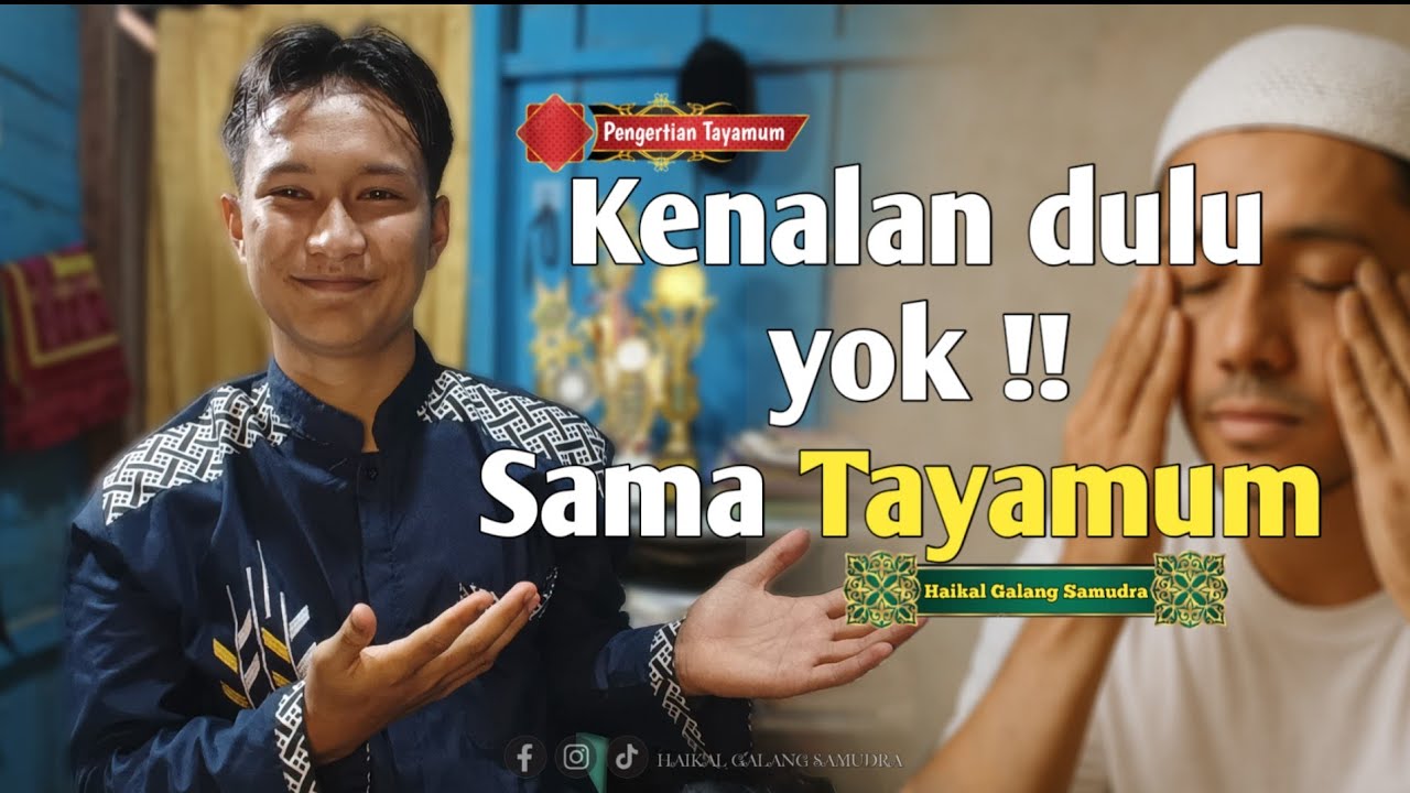 Apa Itu TAYAMUM Dan Apakah Boleh ? Ini Penjelasan LENGKAP Tayamum Dan DALILNYA Dalam Islam !