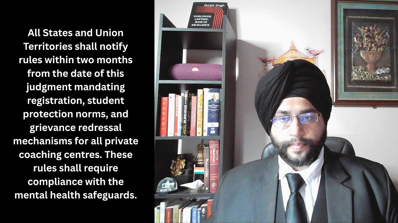 Supreme Court guidelines for all educational institutions