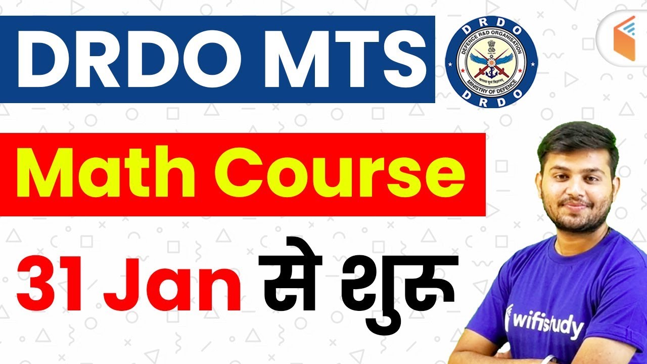 DRDO MTS 2020 | DRDM MTS Maths Exam Pattern & Syllabus | How to Prepare Math in 1 Month?
