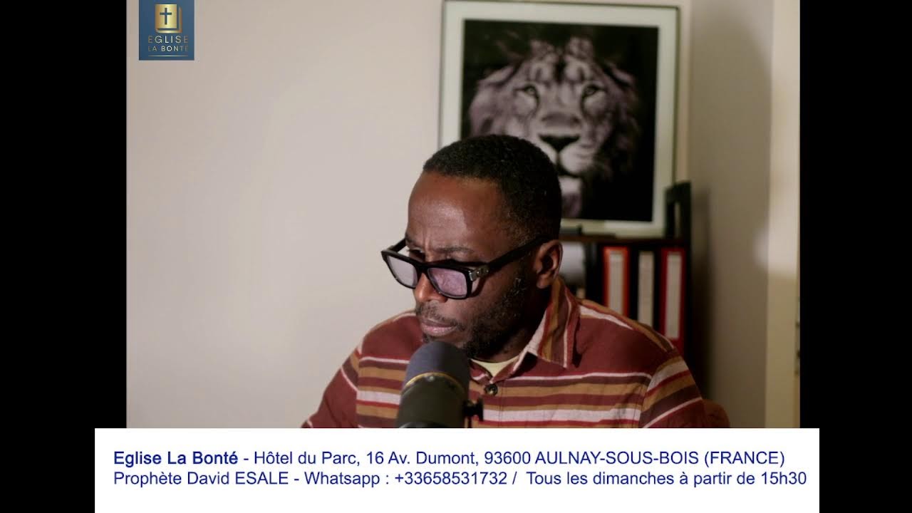 Temps d'enseignement: Ecoute Dieu . Lundi 16-03-2026 Prophète David ESALE