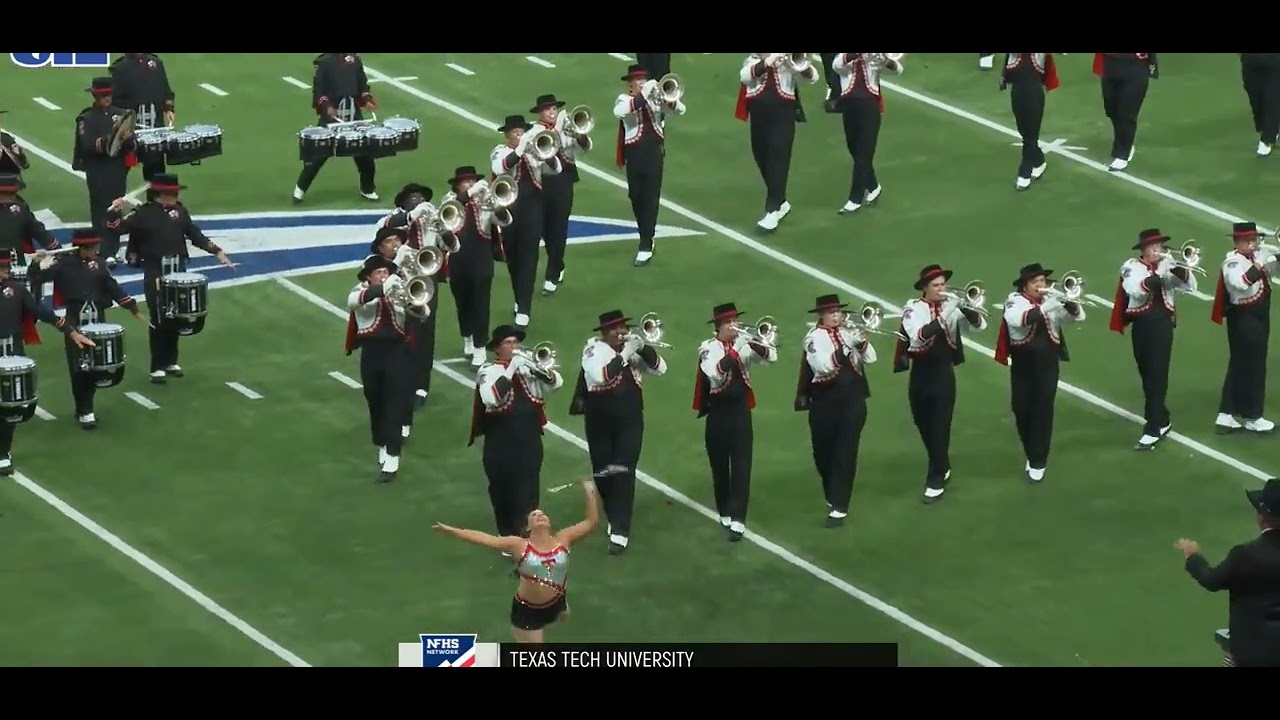 Texas Tech Goin Band at State UIL