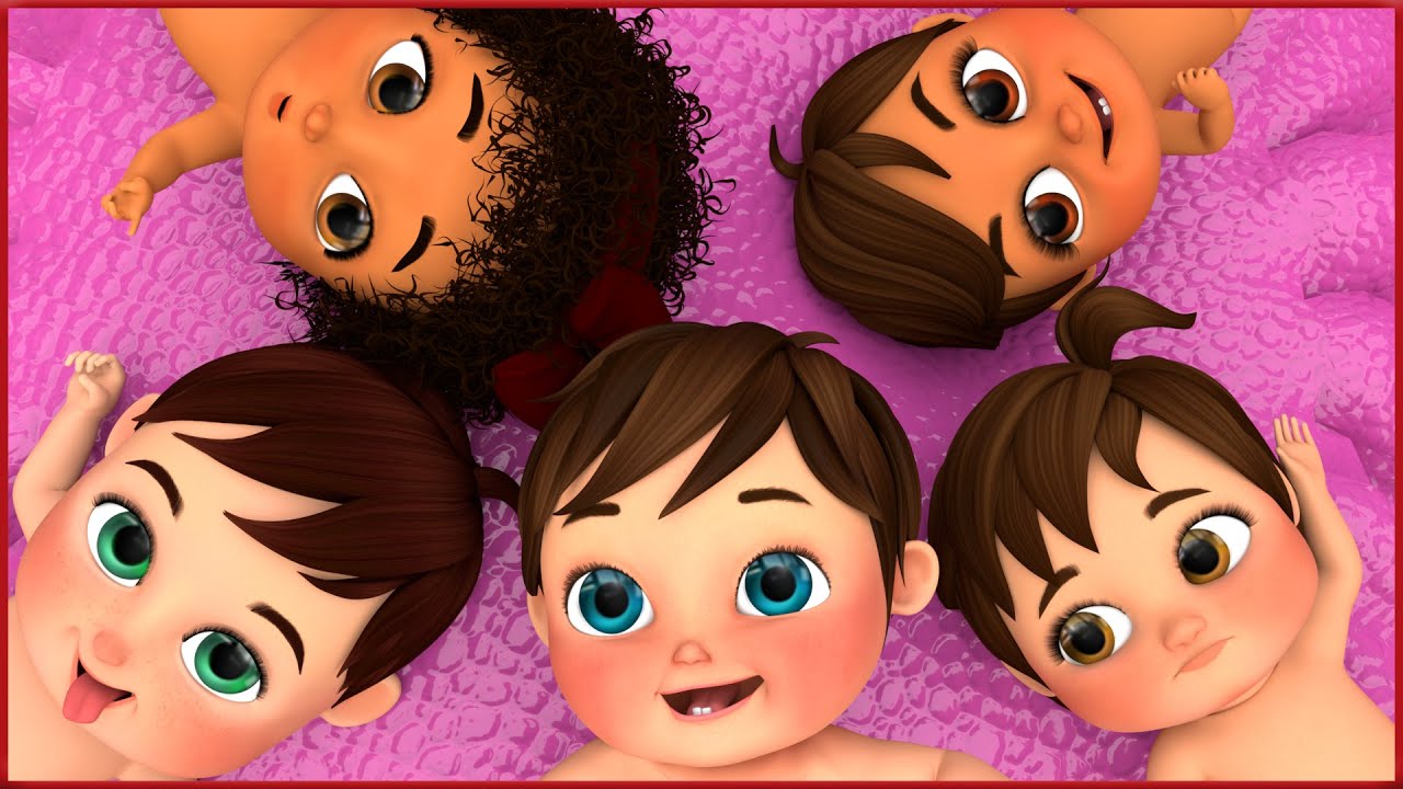 Somos 5 Monitos Saltando | Canciones Infantiles | Banana Cartoon Español