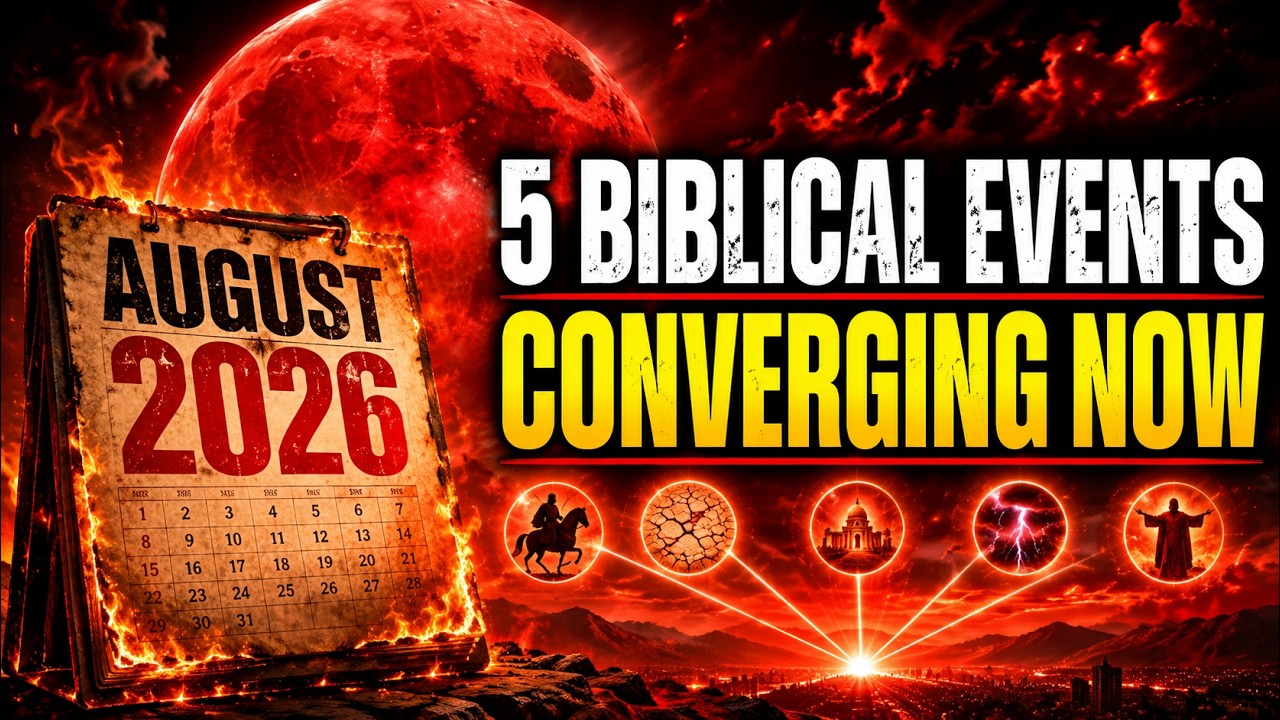 AUGUST 2026: The Month the SKY Turns RED Again &mdash; 5 Biblical Events Converging on One Window