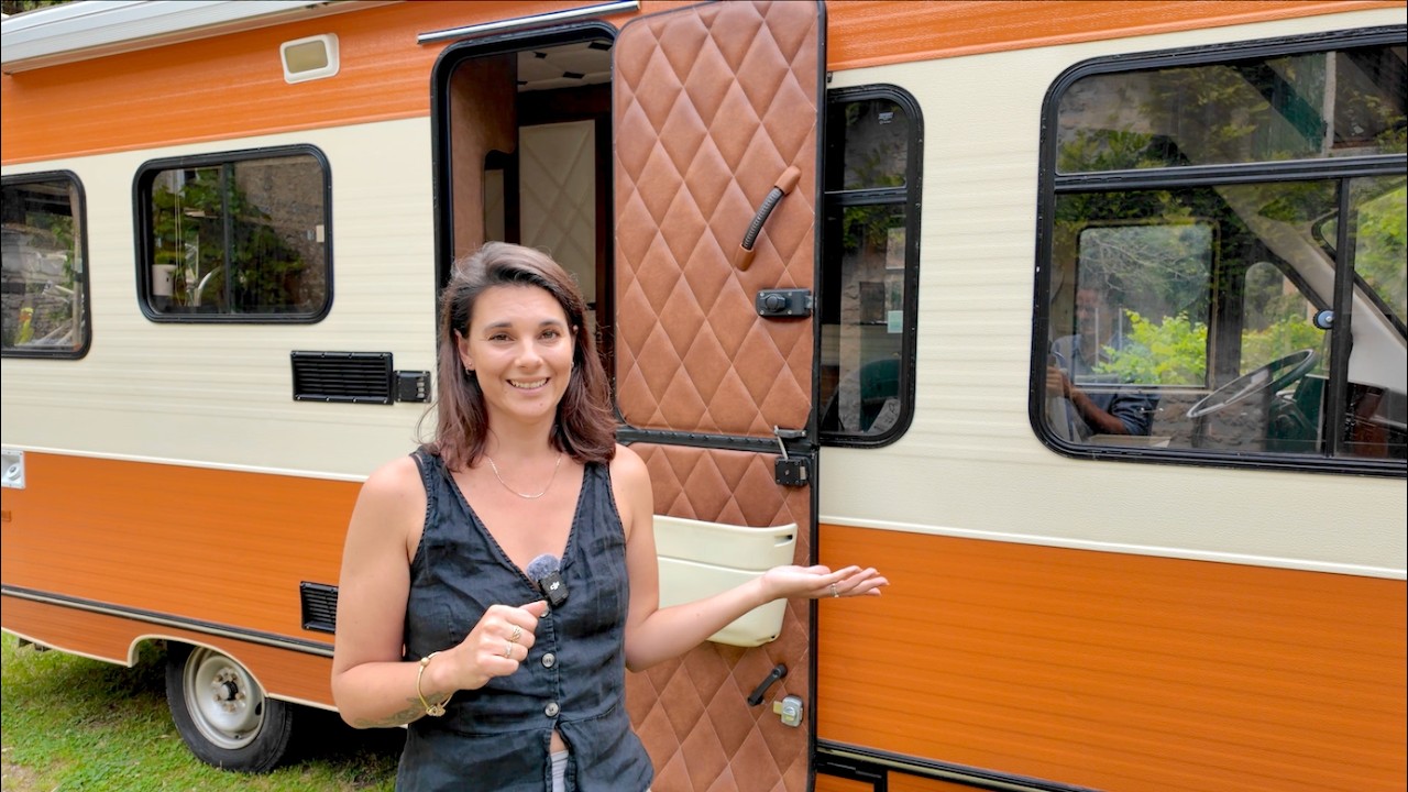 Meet Coco, VINTAGE CAMPER for Family of 5 - FULL TOUR + Setting up our RainPoint Watering System
