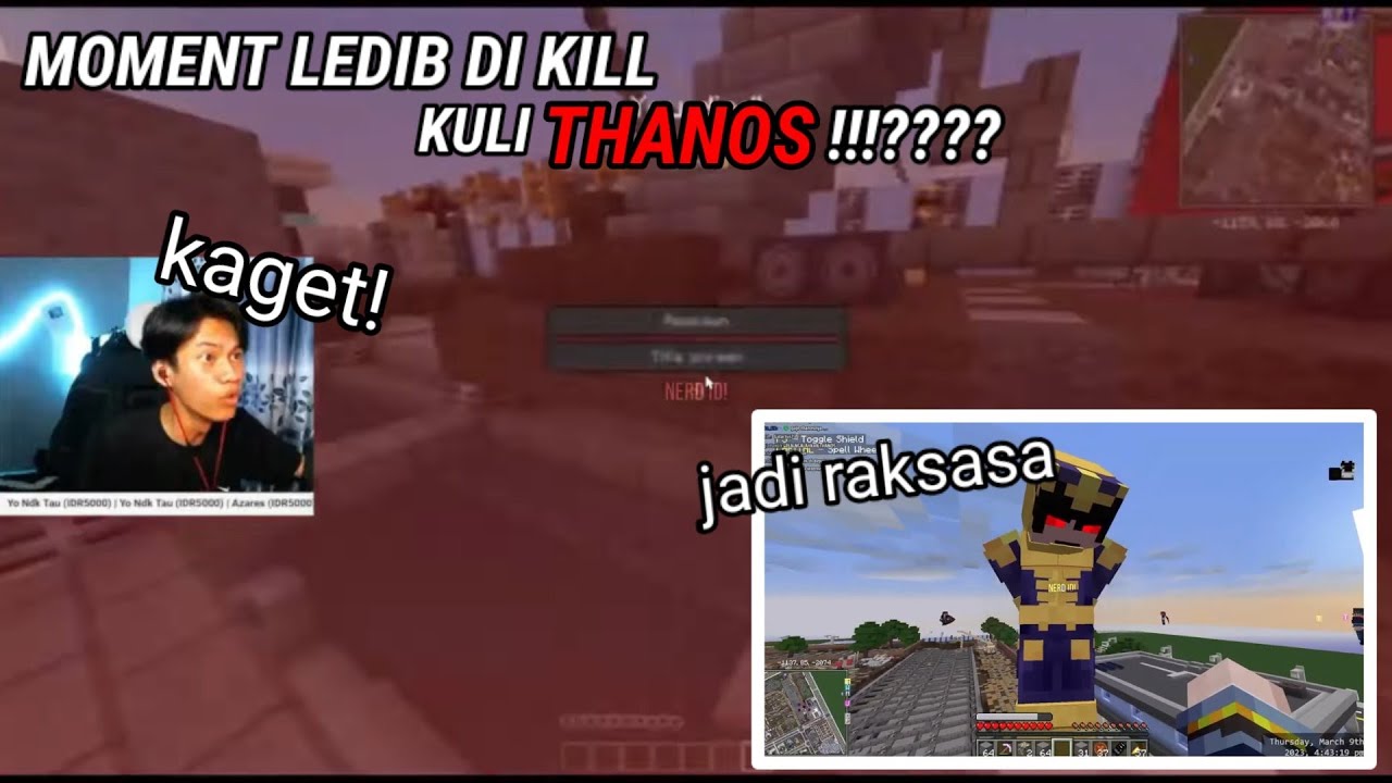 MOMENT @dailywatchfun SI KULI THANOS MENGK1LL @ledib SI PLN MAGANG!!??