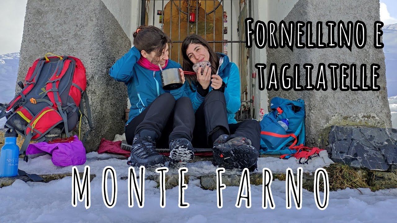 Trekking e tagliatelle sulla NEVE al Monte FARNO - rifugio Parafulmine - valle Seriana e val Gandino