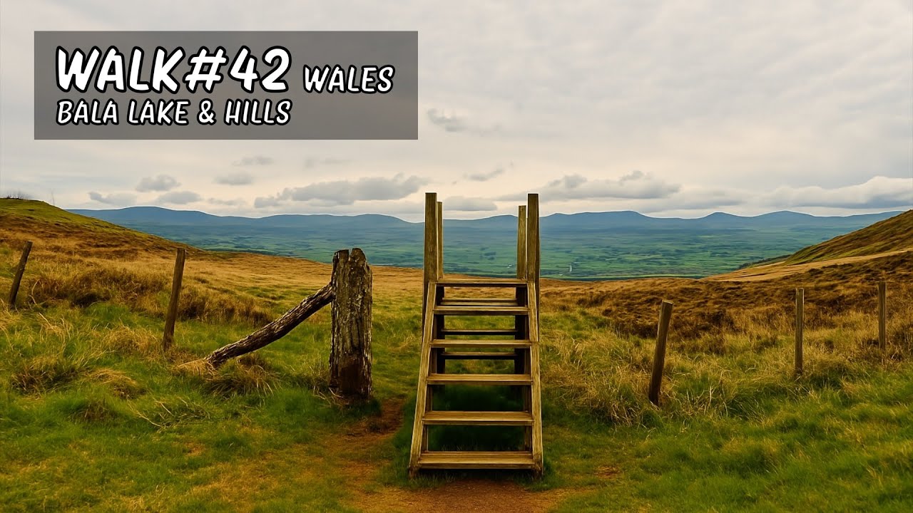 Walk 42 | Bala Lake & Hills #walkingtour #bala #wales #countrywalks #hillwalking