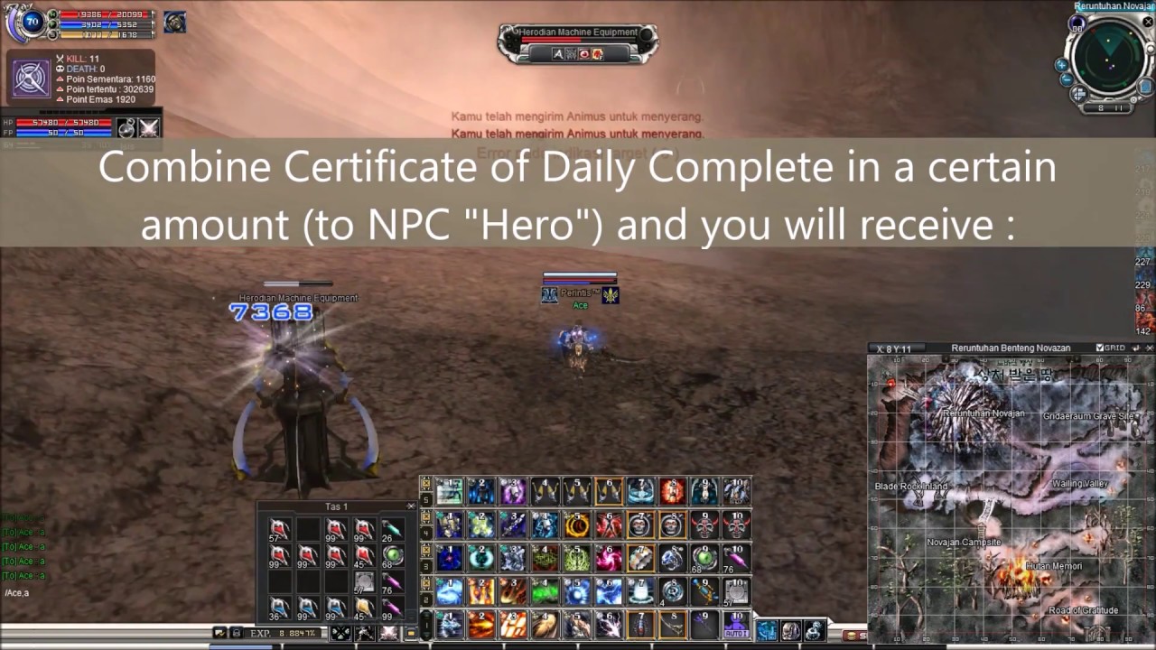 RF Online Indonesia : Daily Quest - Herodian Machine Equipment