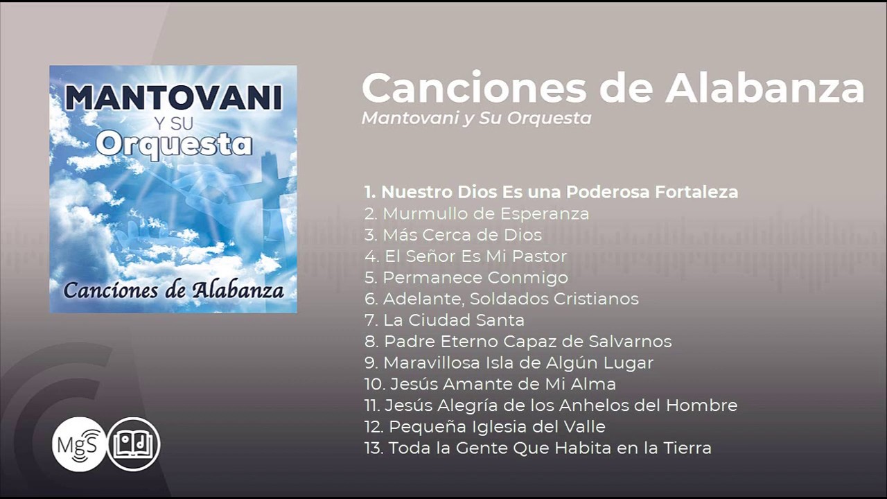Canciones de Alabanza - Mantovani y Su Orquesta (&aacute;lbum completo - full album)