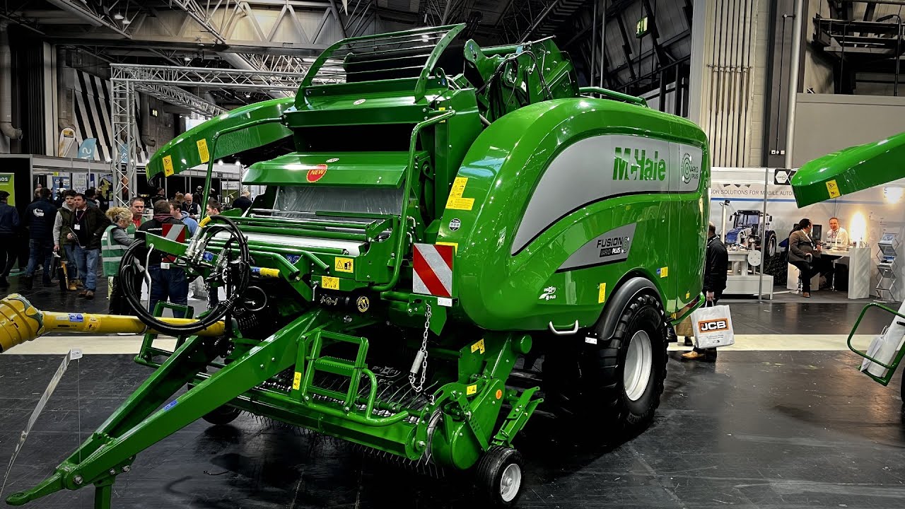 LAMMA Show 2024 Highlights: McHale Fusion Vario Plus film-on-film variable chamber combi-baler