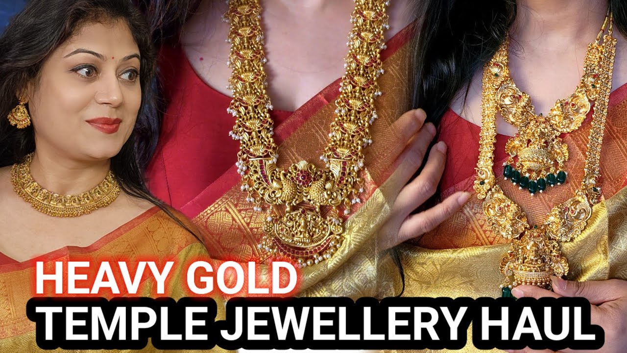 Temple Jewellery Haul || Latest Designs From Meesho