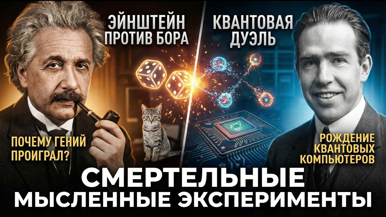 Эйнштейн против Бора: Почему величайший физик проиграл квантовую битву?