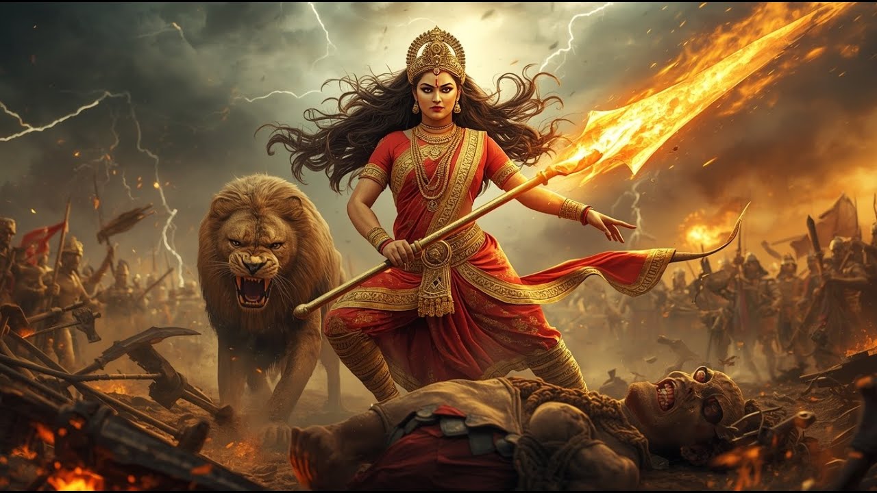 Jai Mata Di Bhajan | Mahishasur Vad | माँ दुर्गा की शक्ति और भक्ति | Play Music