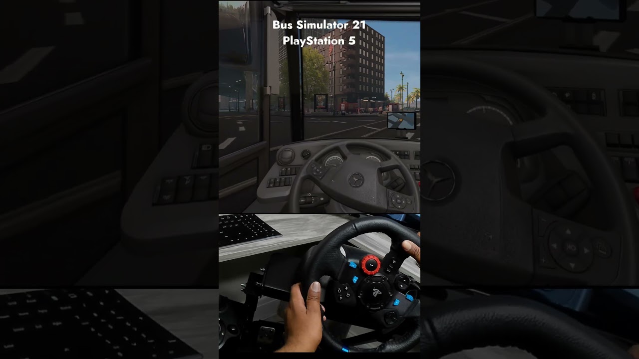 #shorts Bus Simulator 21 PlayStation 5 & Logitech G29 Steering wheel