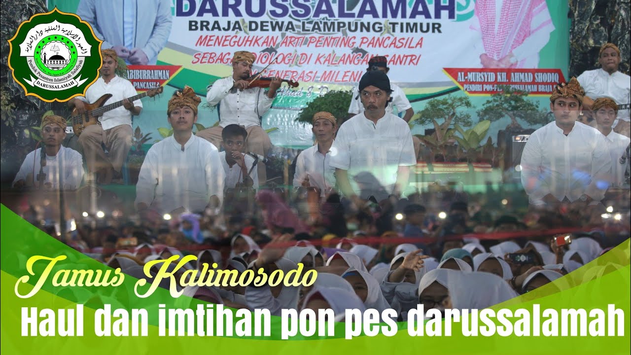 jamus kalimosodo jawa vs inggris | haul dan imtihan pon pes darussalamah