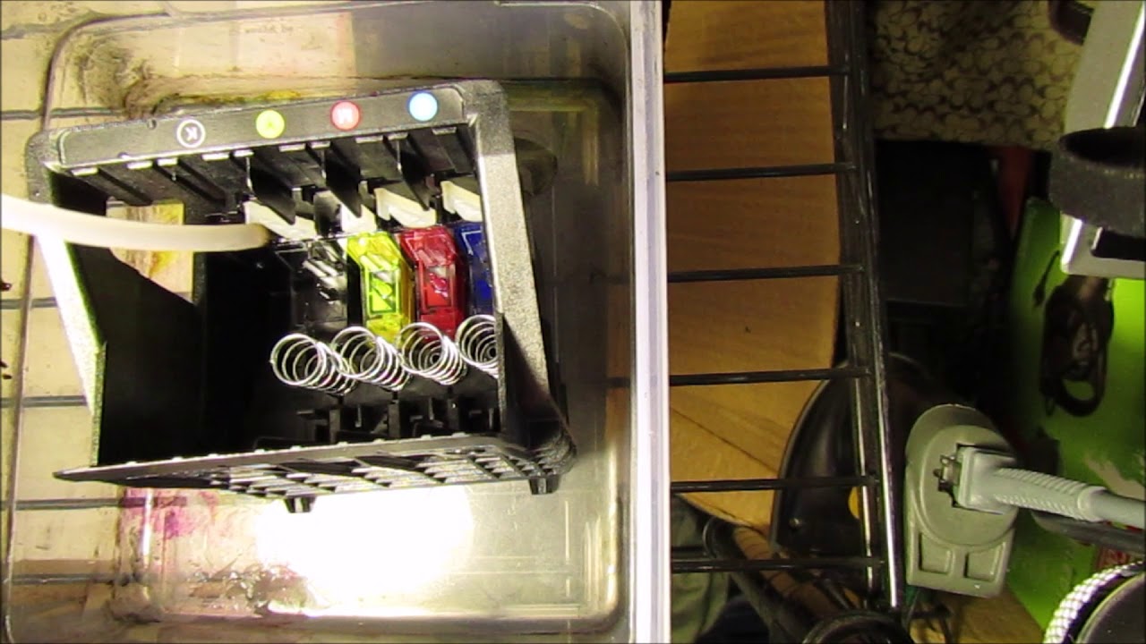 HP Officejet Pro 8710 HOW TO UNCLOG PRINTHEAD