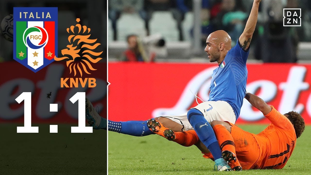 Kein Sieger im Duell der Enttäuschten: Italien - Niederlande 1:1 | Highlights | Länderspiele | DAZN