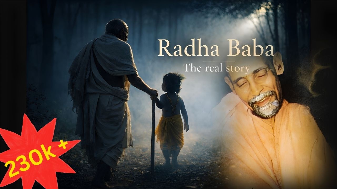 पुज्य श्री राधा बाबा जी की पावन कथा || Radha Baba ka Jivan_katha #bhagwatanubhav #facts