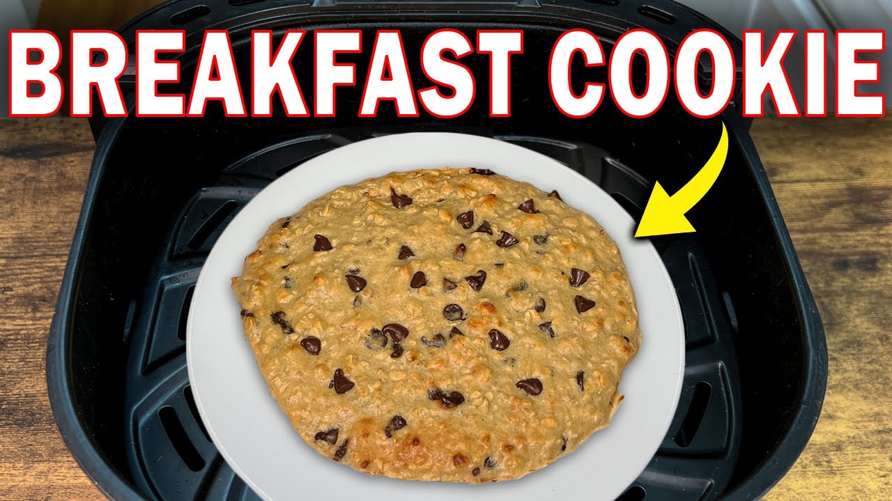 Turn Oatmeal into a Giant Healthy GOOEY Cookie