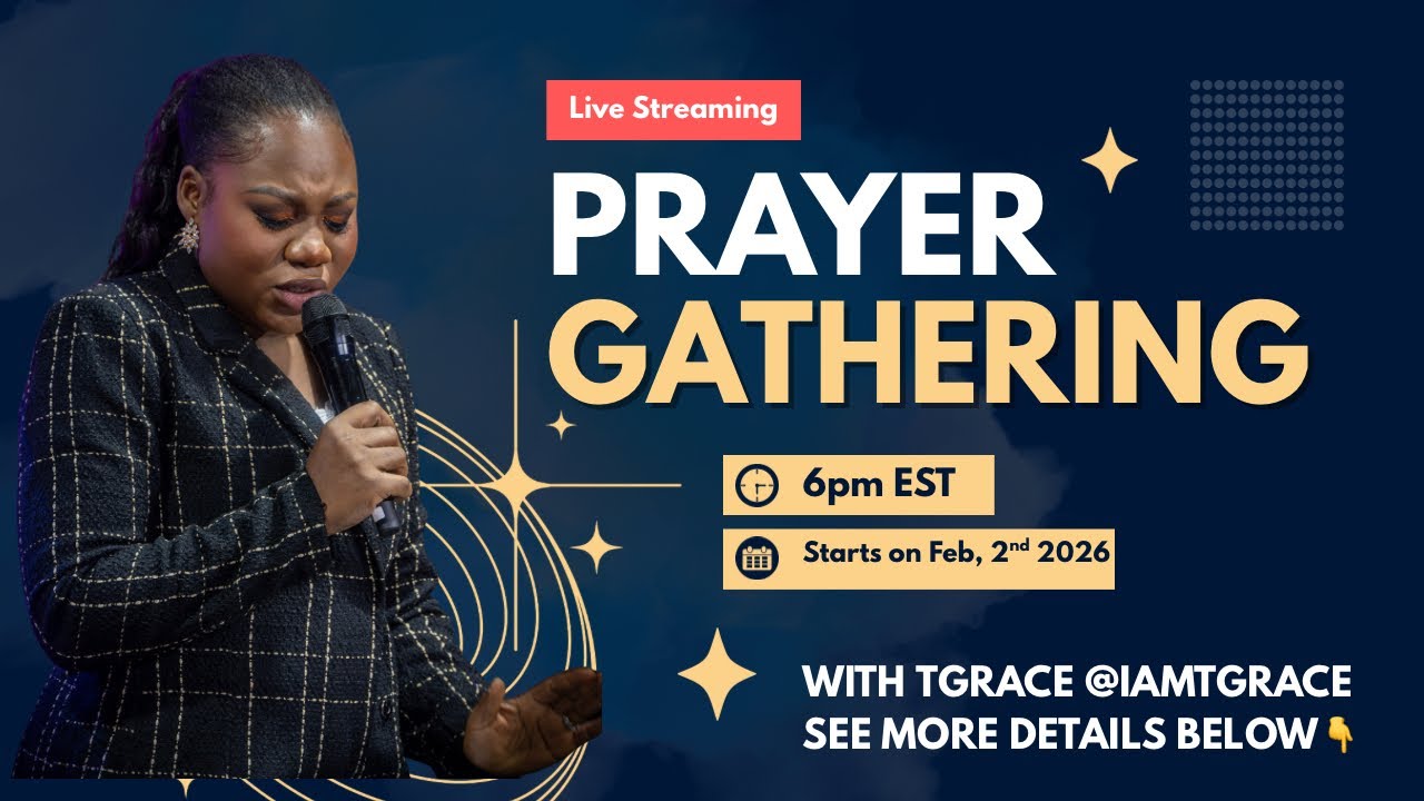 6PM Prayer with T-GRACE (Feb 4th,2026)🔥