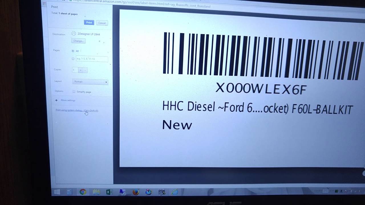 Selling on Amazon ~FBA~ Fixing Zebra Thermal Label Printer Grainy, Blurry, Pixelated Barcodes