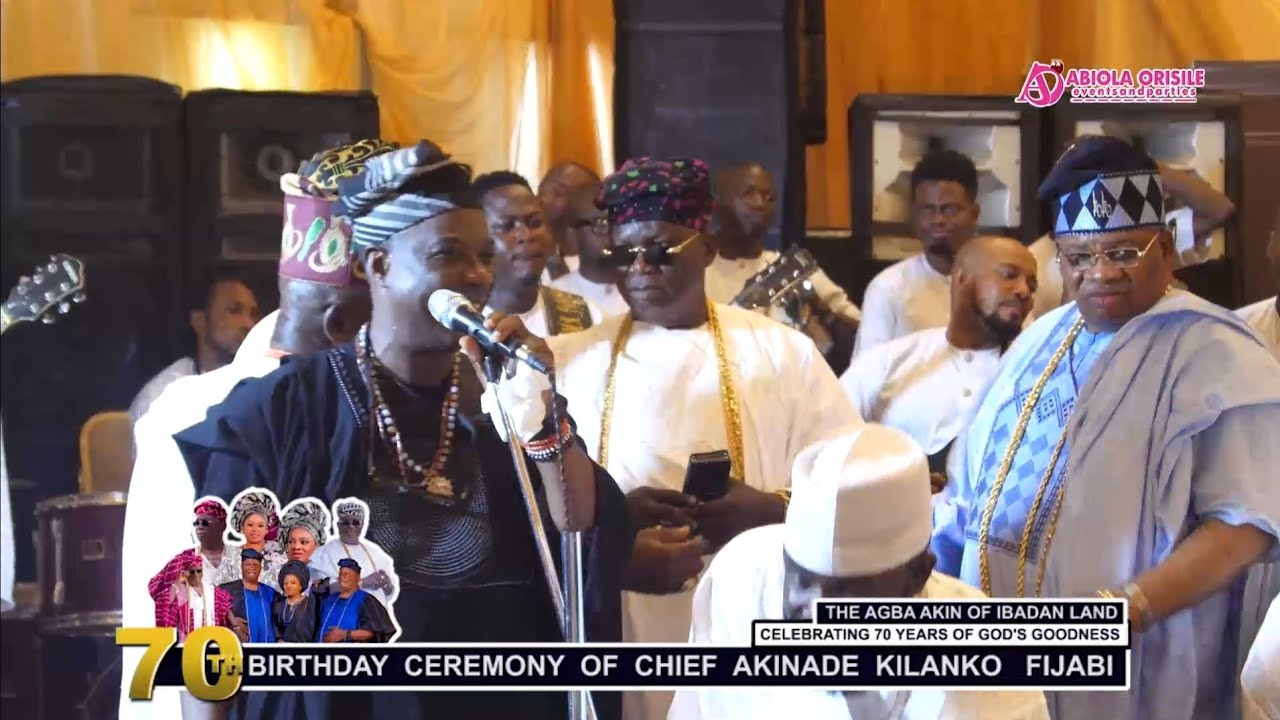 WATCH K1 DE ULTIMATE FULL PERFORMANCE AT THE 70TH BIRTHDAY OF CHIEF ISMAIL AKINADE KILANKO FIJABI.