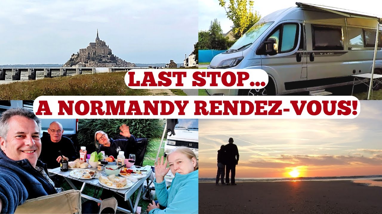 CAMPING 'AUX POMMIERS', MONT-SAINT-MICHEL. NORMANDY. FRANCE VAN TRIP, SEPT '22.