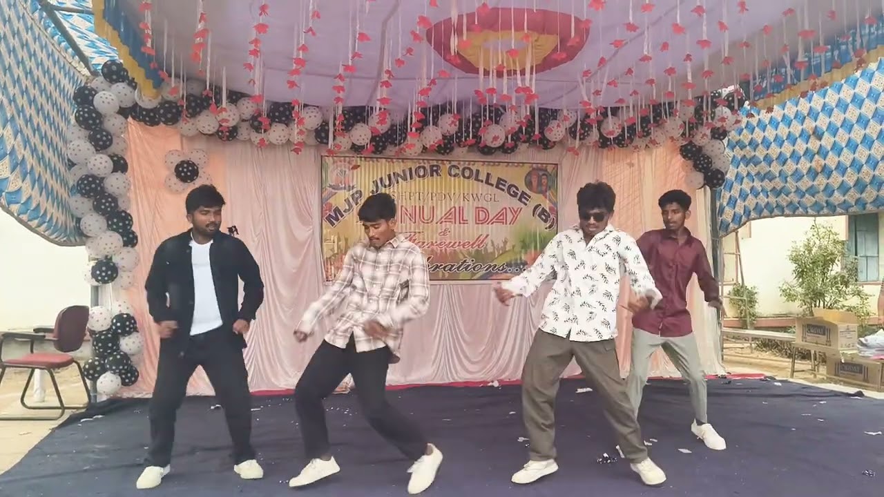 MJP shyampet junior college dance performance || annual day celebration 