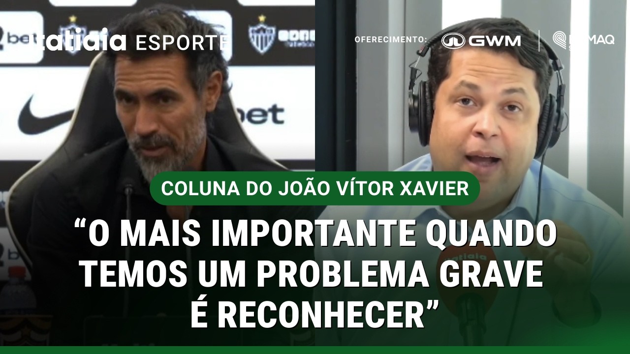 O QUE A POSTURA DE DOMÍNGUEZ DIZ SOBRE SEU TRABALHO NO ATLÉTICO? I COLUNA DO JOÃO VITOR XAVIER