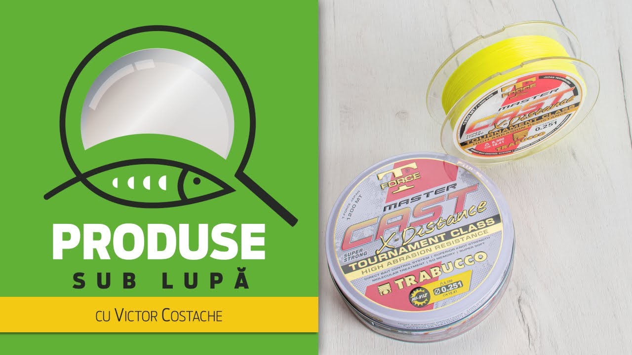 Fir monofilament Trabucco T-Force Master Cast X-Distance