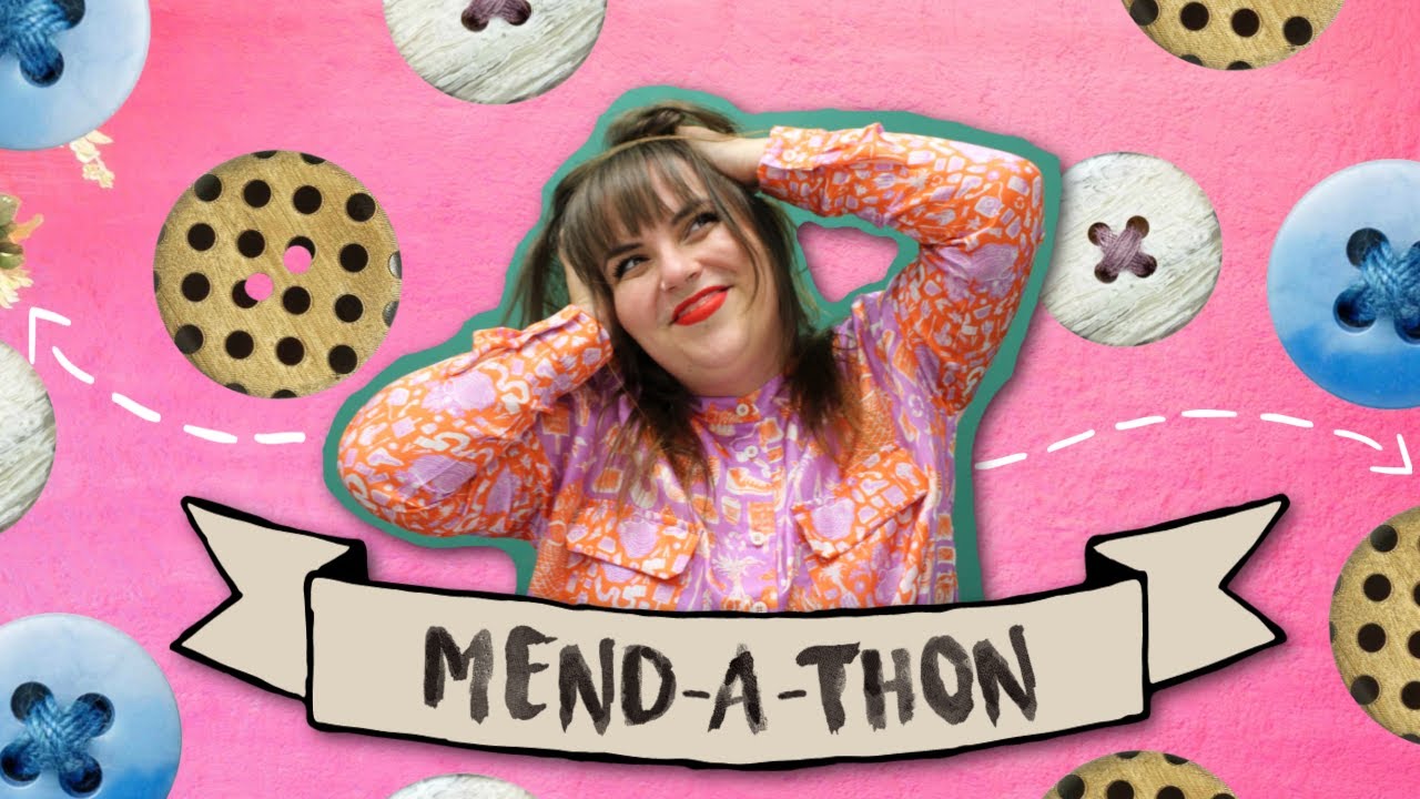 POV: mend my clothes with me