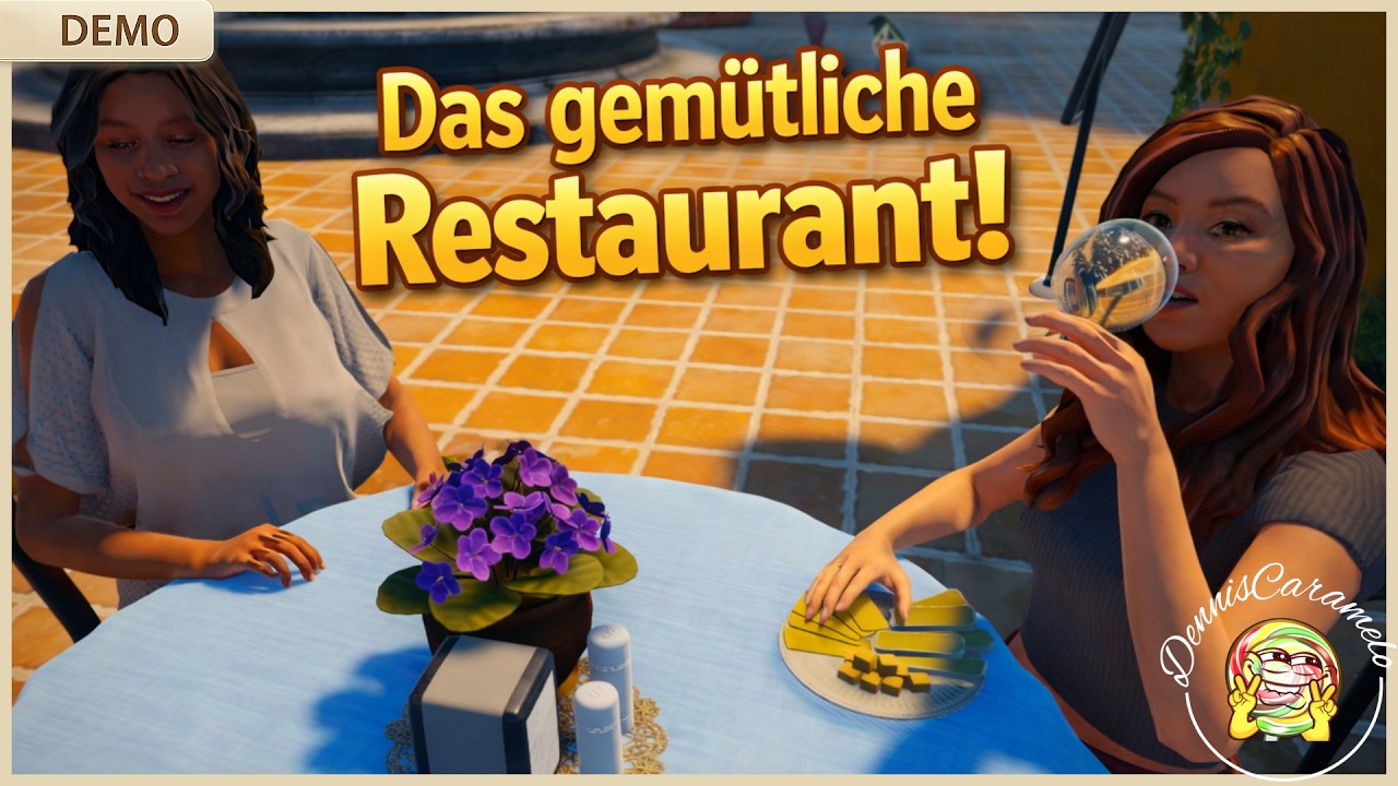 Vom kleinen Café zum Traumrestaurant?! Vacation Cafe Simulator Deutsch 🍝 Demo