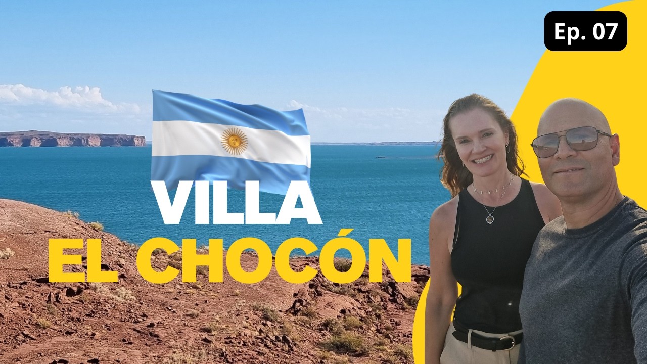Encontramos Pegadas de Dinossauros na Patagônia Viajando de Motorhome em Família - Ep. 07