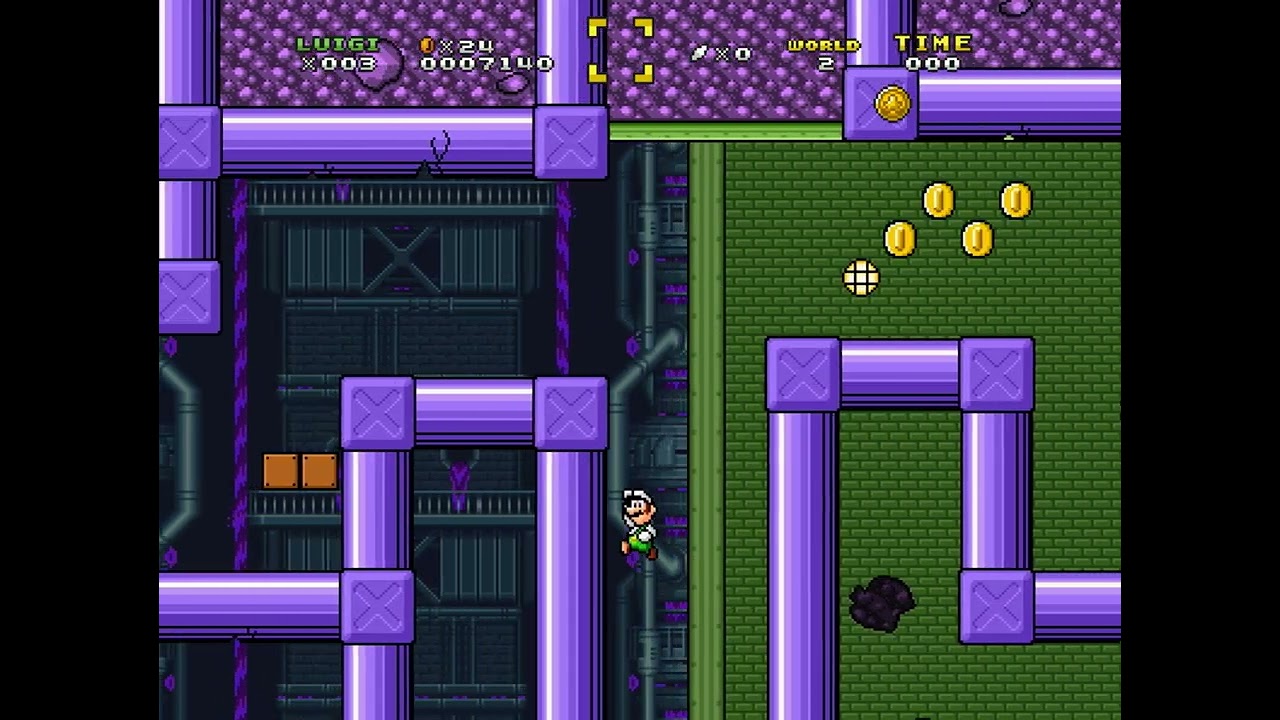 SMBX 1.4.5 Custom Level: Wagon Wasteworks (World 2-4)