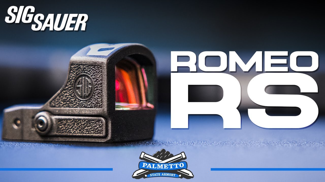 SIG Sauer ROMEO-RS Red Dot | 3MOA to 6MOA Pistol Optic