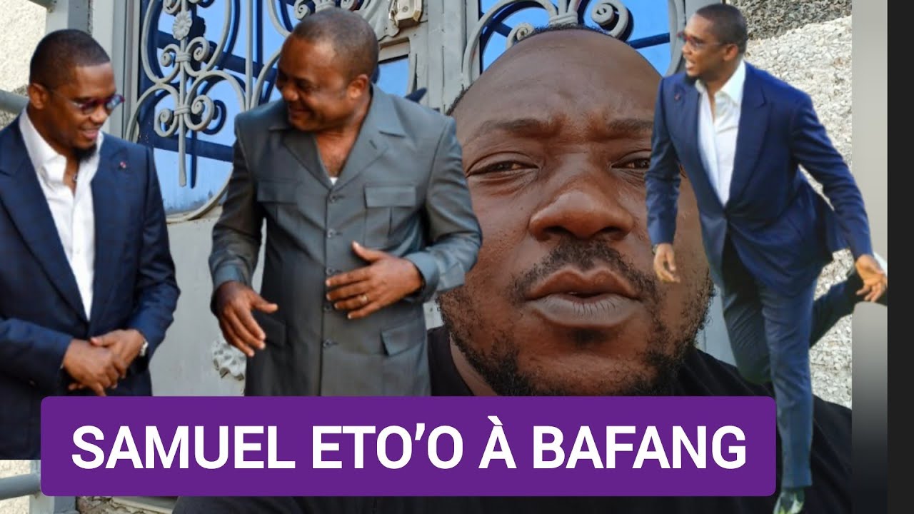 Samuel Eto’o à Bafang 😅 on peut aimer son pays comme ça ? 