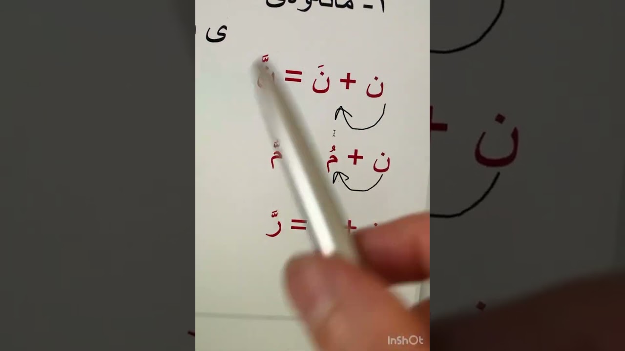 تەجویدی ئاسانکراو ئەحکامی نونی ساکن و تنوین (الادغام) وانەی چواردە بەشی یەکەم