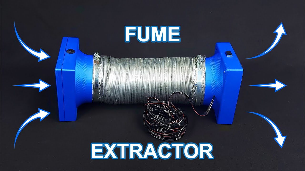 3D Printed Fume Extractor