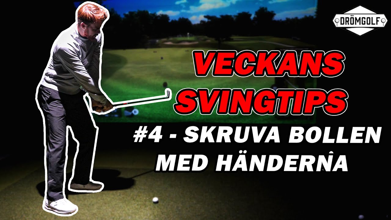 Kontrollera Skruven Med Klubban | Veckans Svingtips #4 | MJ Acad.