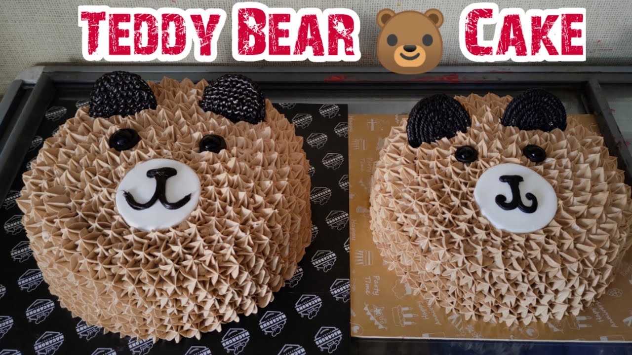 Teddy Bear 🧸 Cake | How to make teddy bear cake | teddy bear cake design | (@JDCake )