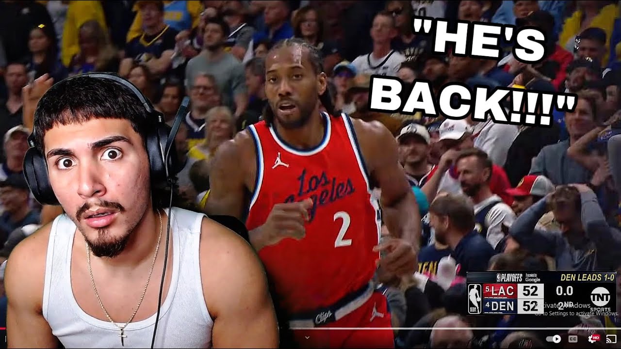 Kawhi Leonard CAN'T Be STOPPED!!! CLIPPERS at NUGGETS Reaction | FULL GAME 2 HIGHLIGHTS