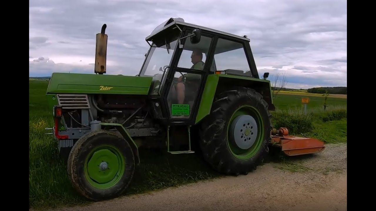 Zetor 8011 s mulčovací sekačkou 5 2021