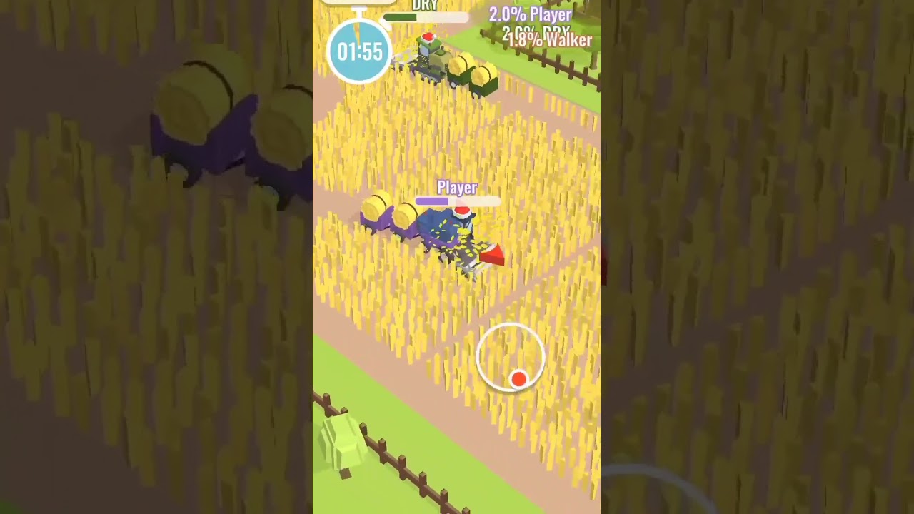 Harvest .io gameplay video 😙 #shorts