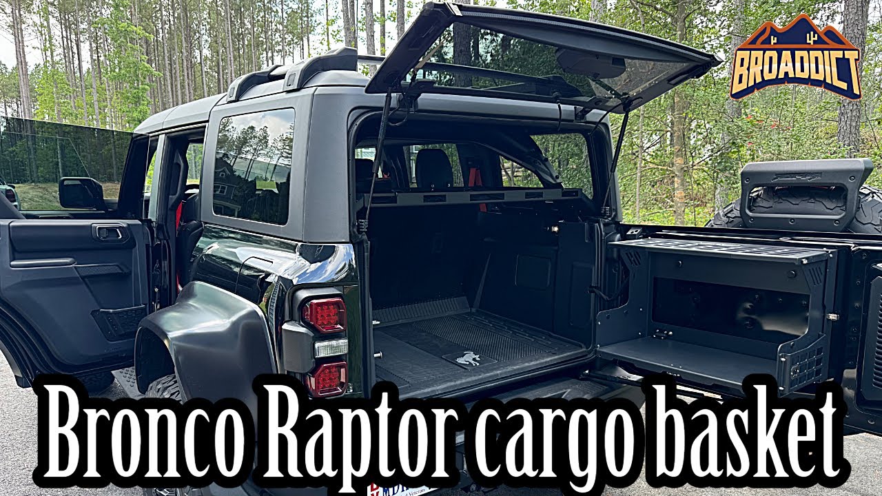 BRONCO RAPTOR CARGO BASKET INSTALL